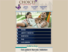 Tablet Screenshot of choicesla.com